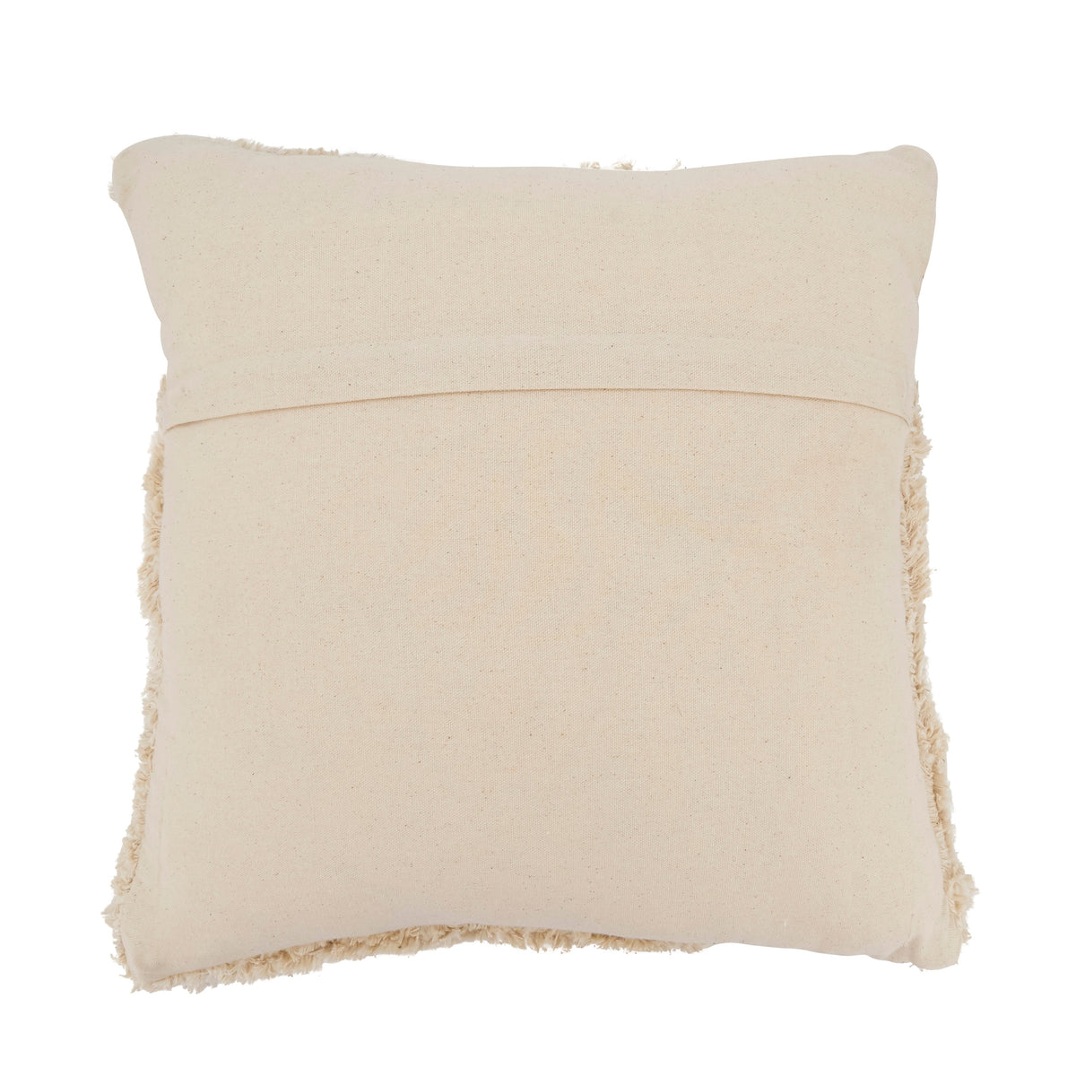 Tufted Linear-Pattern Square Cushion - 3