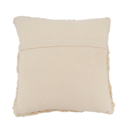 Tufted Linear-Pattern Square Cushion - 3