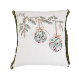 Hanging-Ornament Decorative Square Cushion