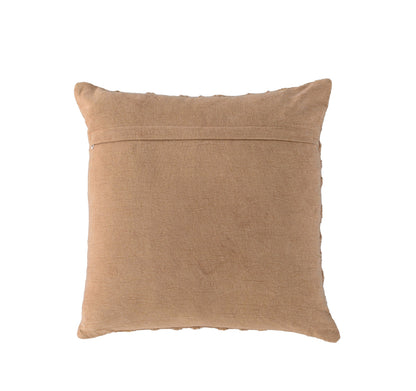 Stonewashed Embroidered Medallion Cushion - 10