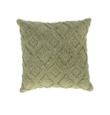 Stonewashed Embroidered Medallion Cushion