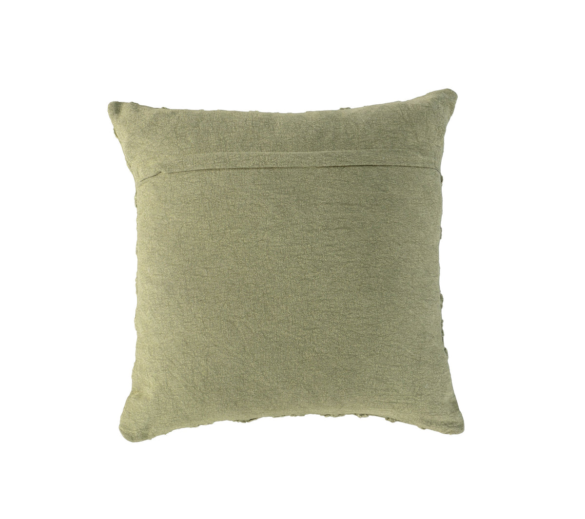 Stonewashed Embroidered Medallion Cushion - 5