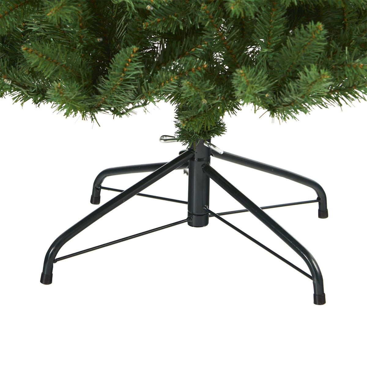 Slim Green Christmas Tree with LED Lights, 6.5 ft - 4