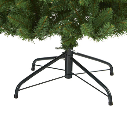 Slim Green Christmas Tree with LED Lights, 6.5 ft - 4