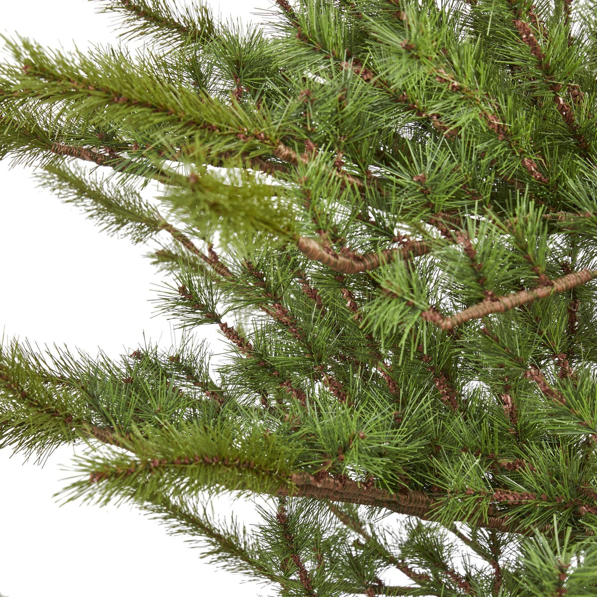 Unlit Open-Branch Pine-Style Christmas Tree, 7 ft - 2